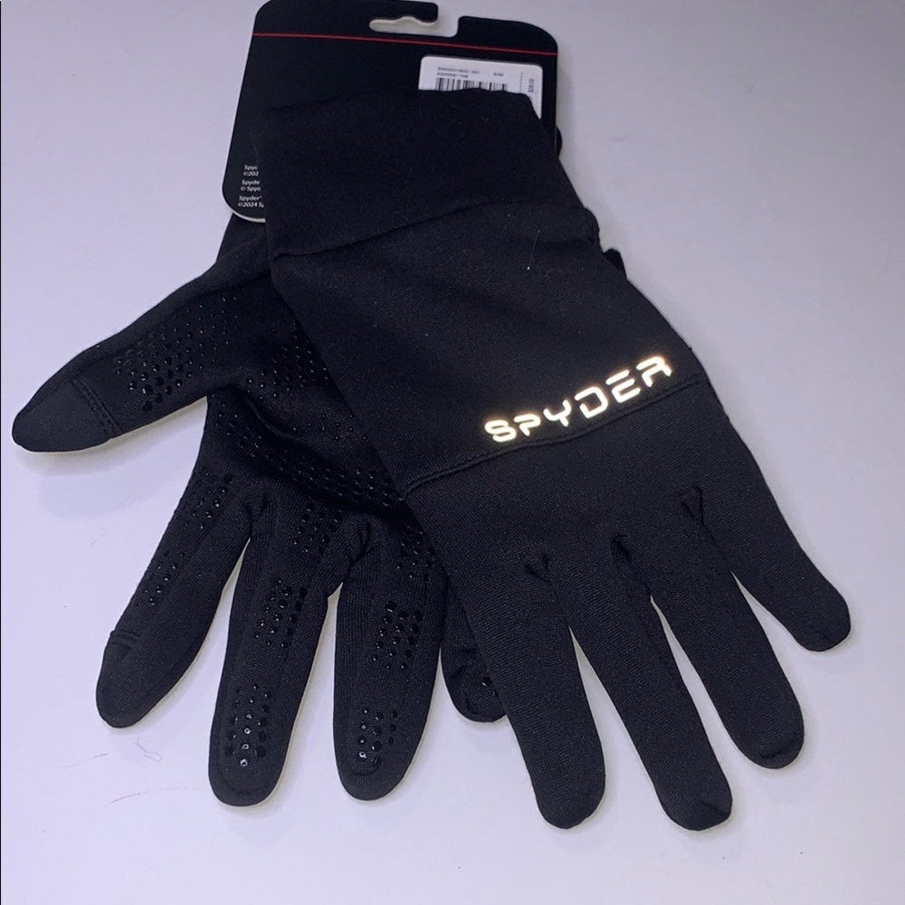 Spyder Black Gloves - Picture 6 of 6
